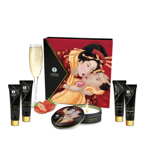 Coffret de Geisha vin pétillant à la fraise - CC818002